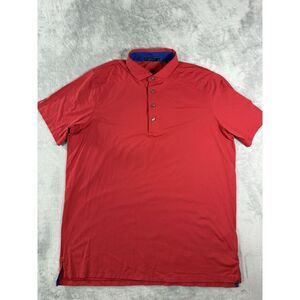 Greyson Shirt Men's XL Red Polo Golf Performance‎ Logo